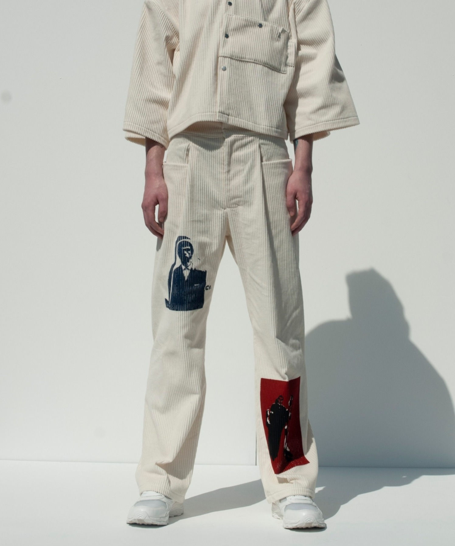 'Soft Boy' corduroy trousers