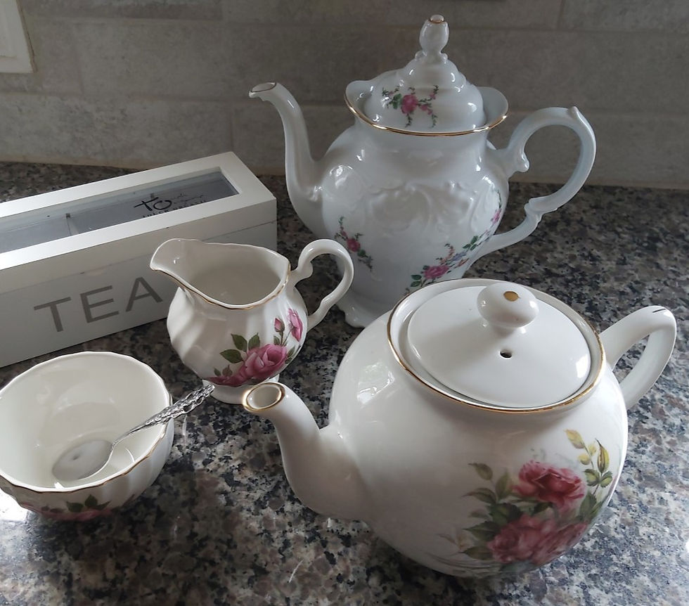 FINE TEA SERVICE ~ $26 set