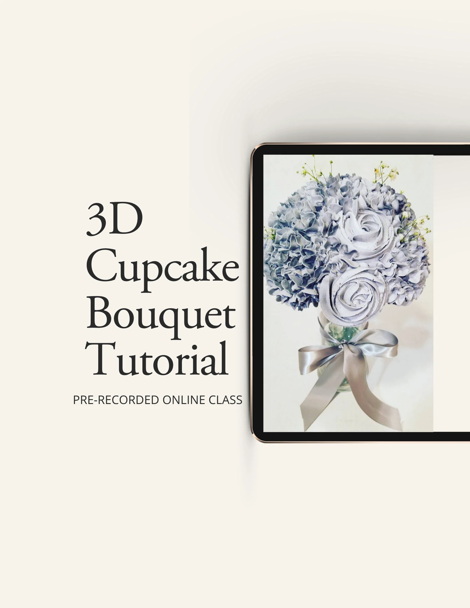 3D Cupcake Bouquet Tutorial