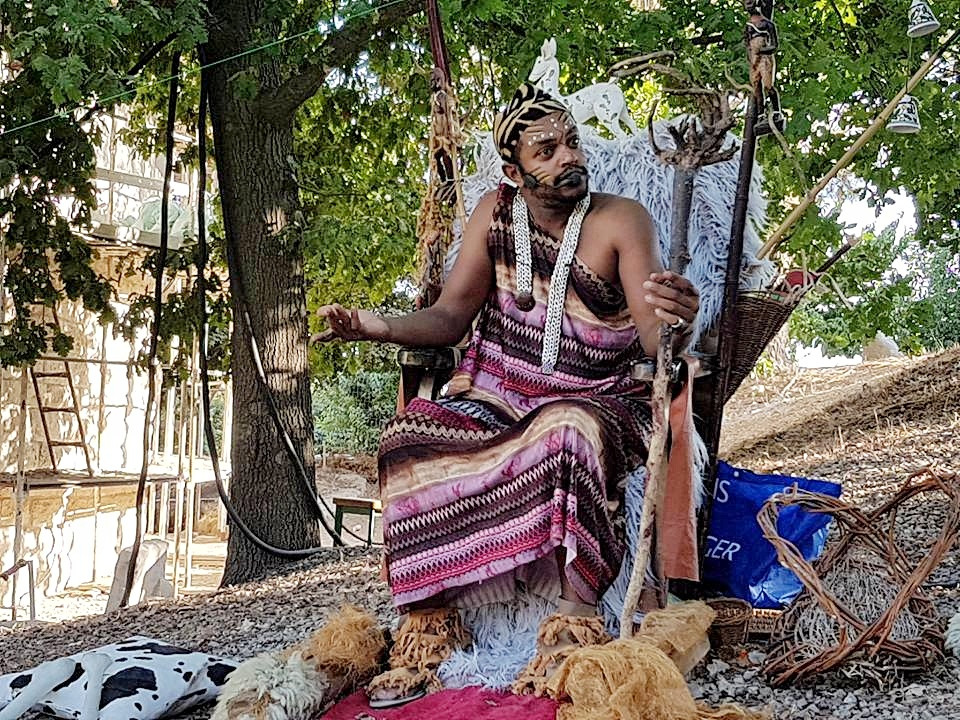 הצ'יף שהסביר לנו מה הולכים לעשות