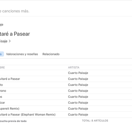 Ya esta disponible nuestro EP en iTunes