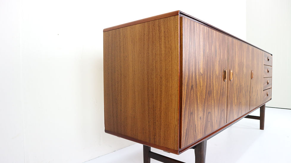 Thumbnail: Rosewood Dutch Mid-Century Modern Sideboard by Fristho