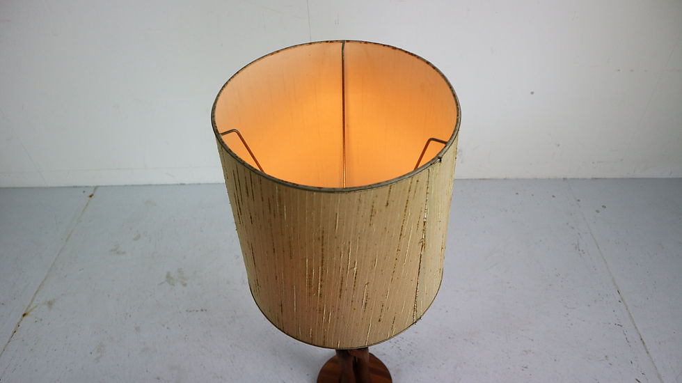 Thumbnail: Danish Modern Organic Form Teak Table Lamp, 1960 Denmark