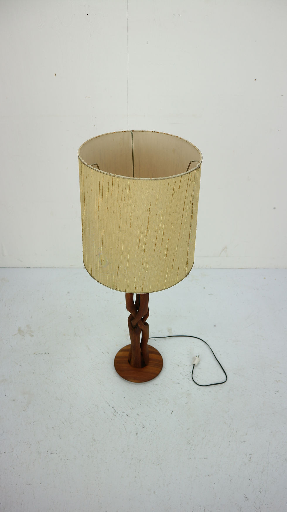 Thumbnail: Danish Modern Organic Form Teak Table Lamp, 1960 Denmark