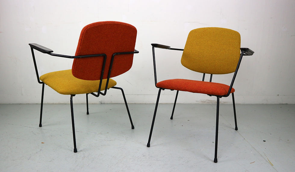 Thumbnail: Model 5003, Rudolf Wolf, 1950. set of armchairs