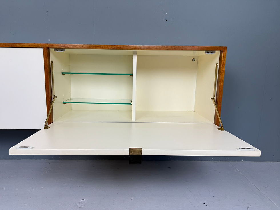 Thumbnail: Florence Knoll for Knoll walnut hanging cabinet, model 122 W-1, 1947