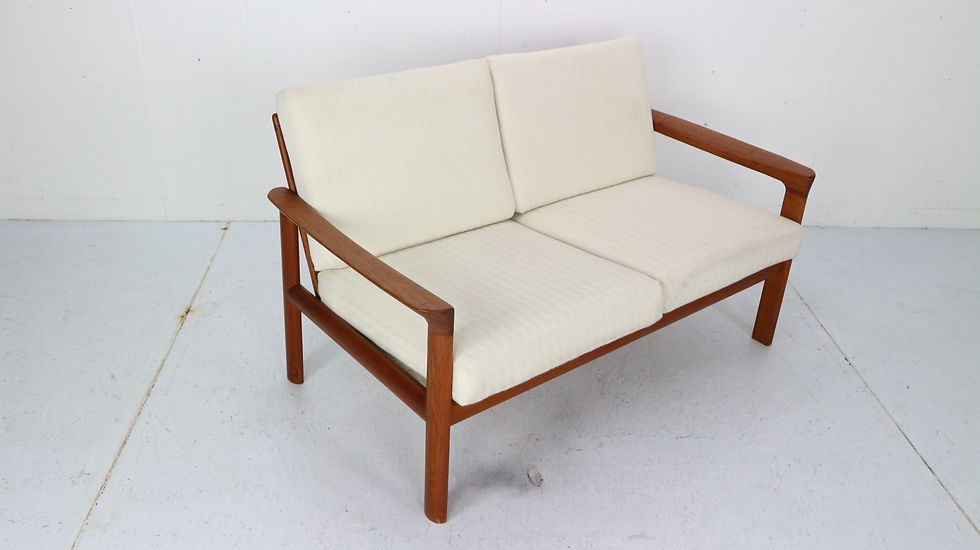 Thumbnail: Danish Design Living Room Set "Borneo" By Sven Ellekaer For Komfort, 1960s