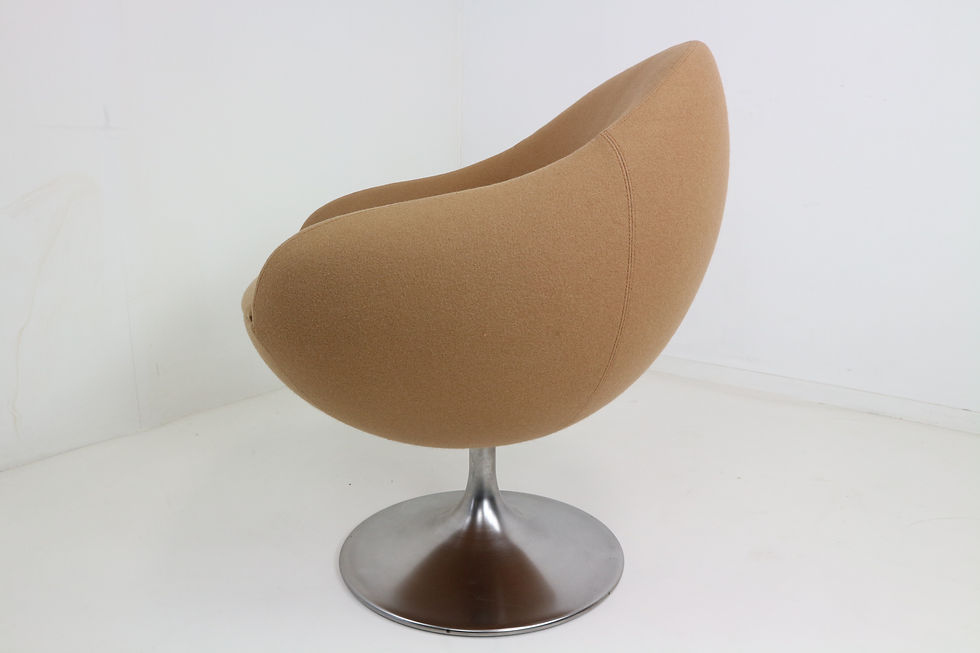 Thumbnail: Set of six Swivel Armchairs 'Comet' by B. Johanson, 1960s