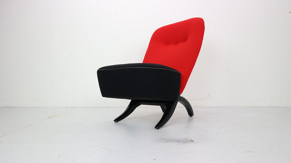 Thumbnail: Theo Ruth "Congo" Lounge Chair for Artifort, 1950s Dutch Design