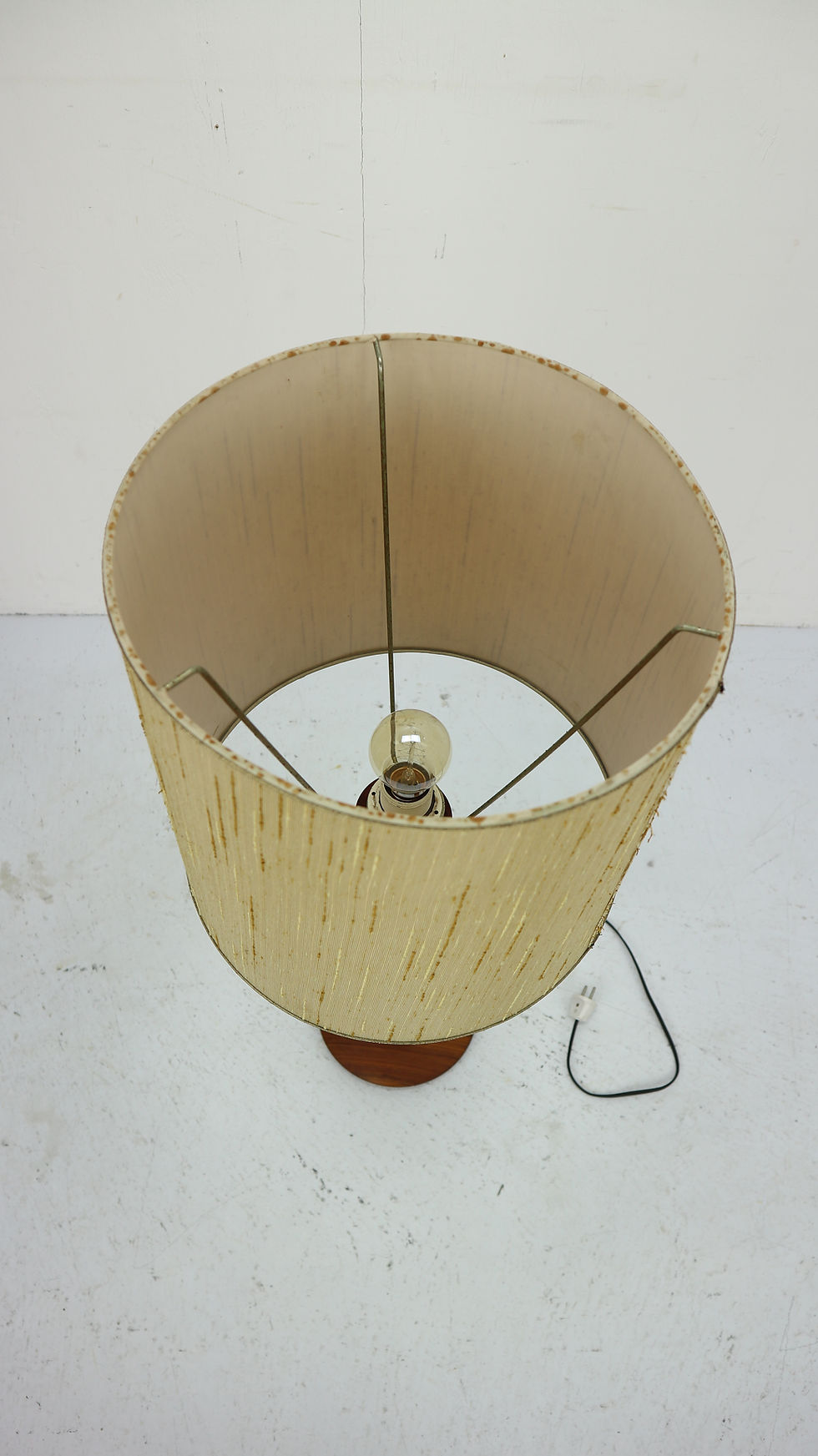 Thumbnail: Danish Modern Organic Form Teak Table Lamp, 1960 Denmark