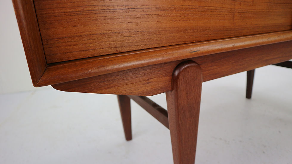 Thumbnail: Rare Highboard, Cupboard Teak Danish Design Vintage, 1960