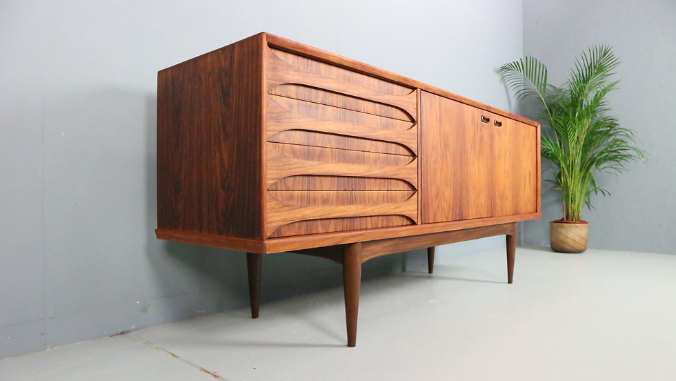 Thumbnail: Oswald Vermaercke "Astrid" Walnut Sideboard for V-Form 1960