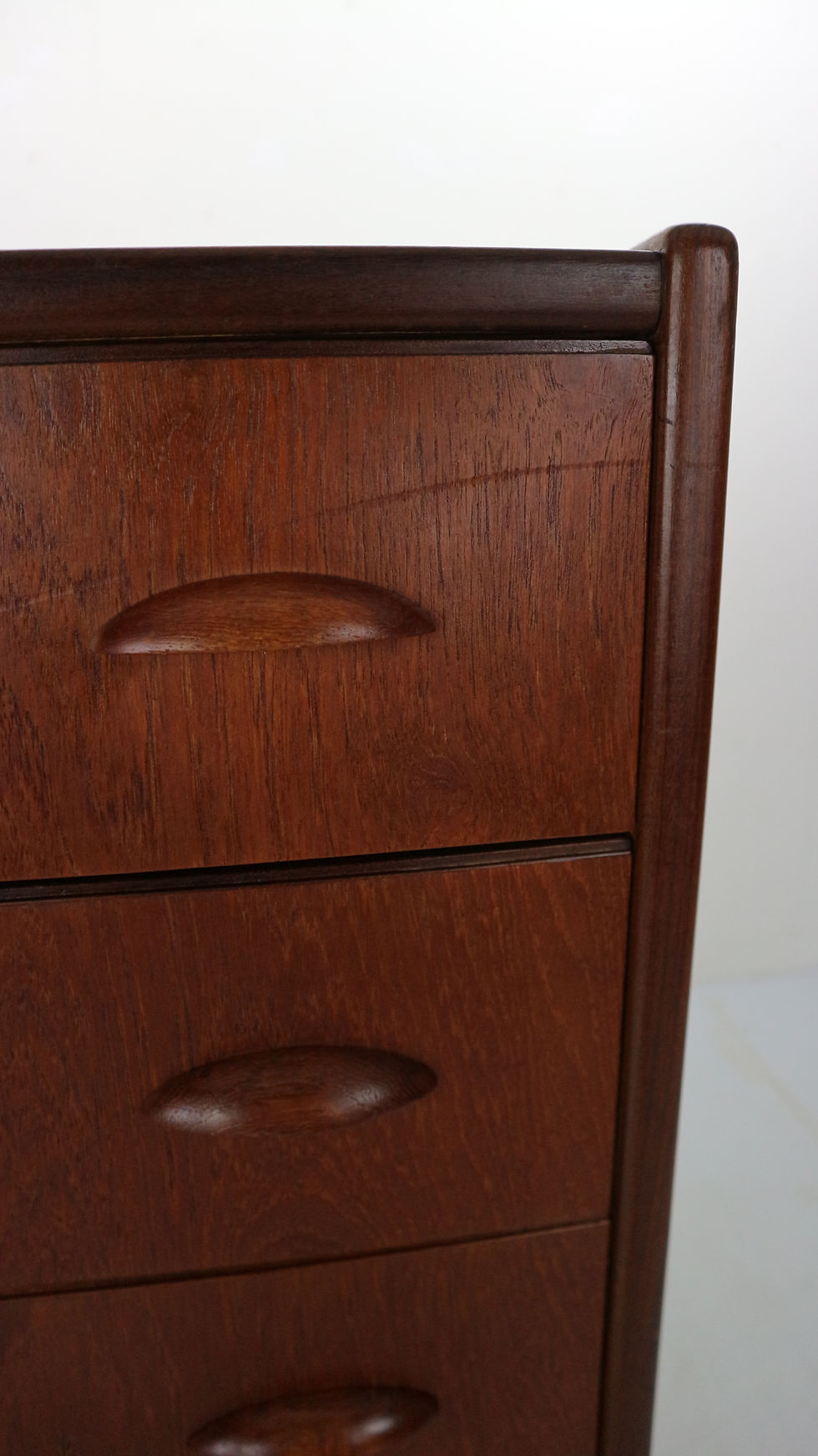 Thumbnail: Midcentury Danish Chest of Six Drawers, Tallboy in Teak, 1960s, Denmark