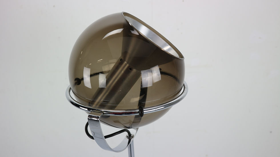 Thumbnail: Adjustable Globe Floor Lamp by Frank Ligtelijn for RAAK, 1960 Dutch Design