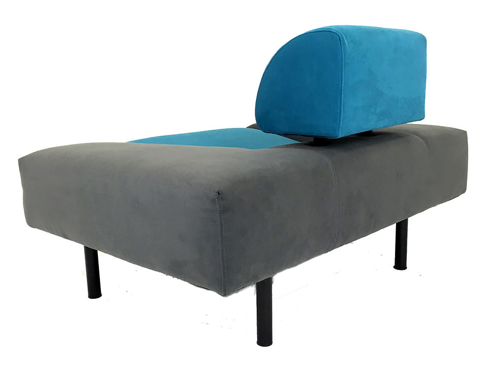 Thumbnail: Pouffe Garni Chairs by Rob Eckhardt for Pastoe, 1986, Set of 2