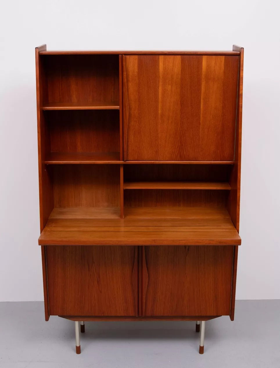 Thumbnail: Danish teak cabinet and writing desk / bar, by Arne Vodder, 1960s