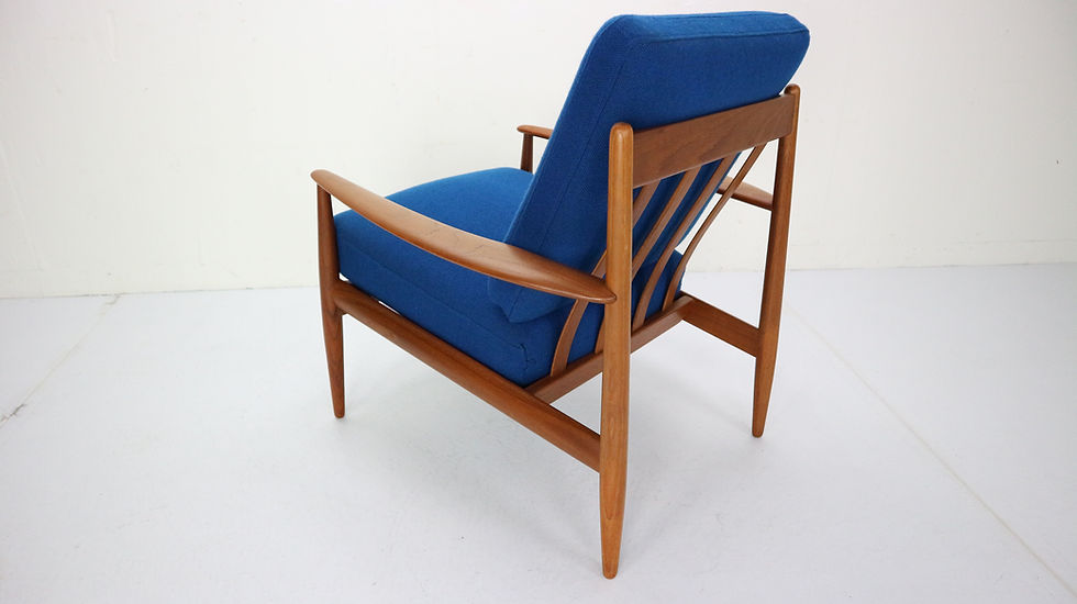 Thumbnail: Midcentury Teak Lounge Chair by Grete Jalk for France and Son, 1960s