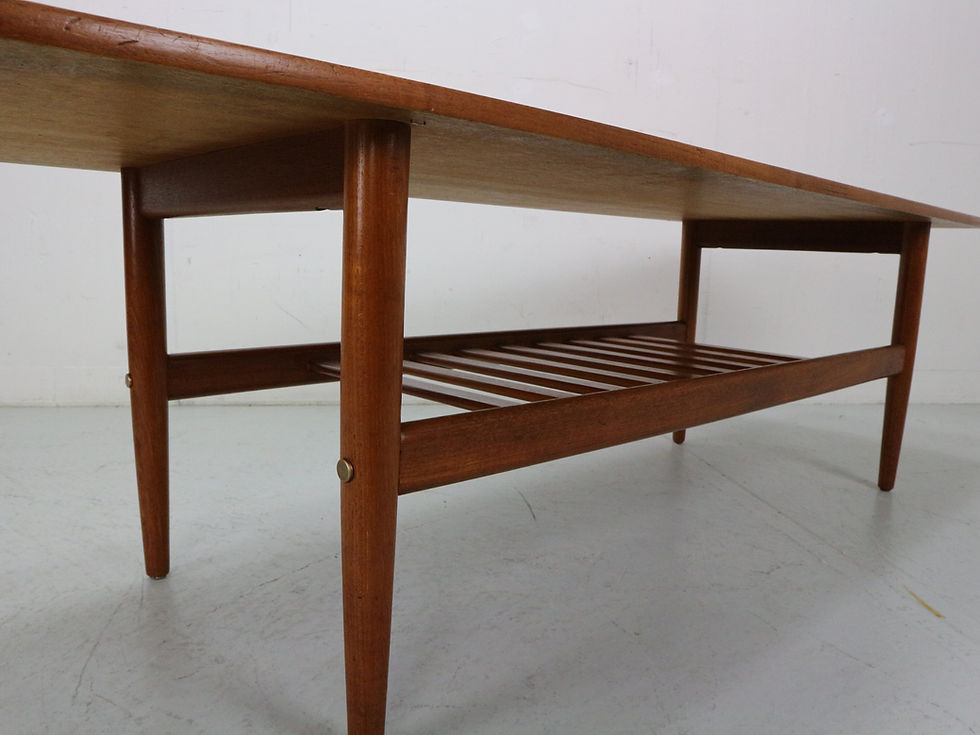 Thumbnail: Danish teak coffee table attributed to Grete Jalk, 1960's