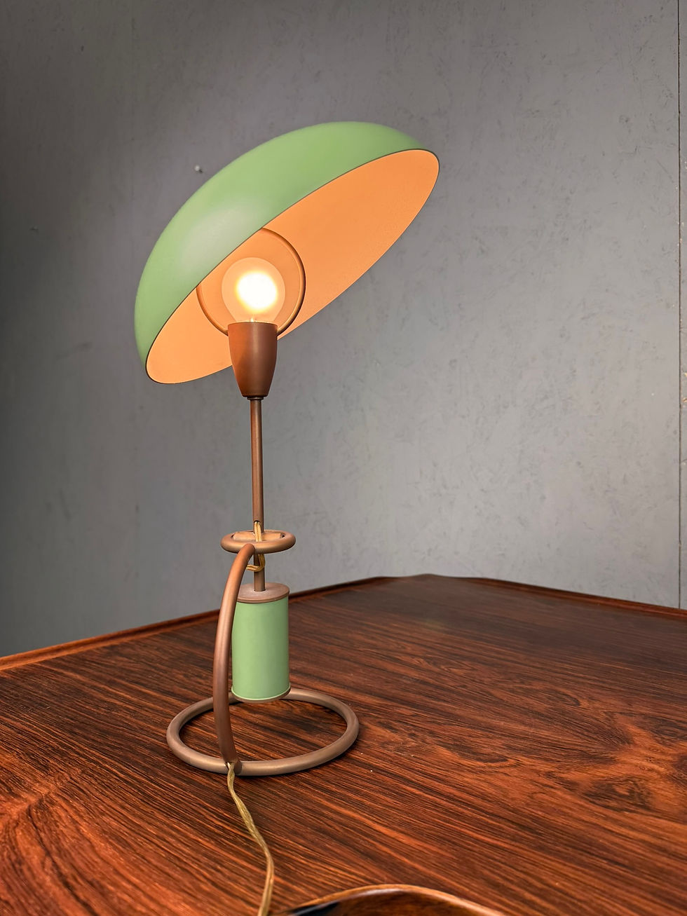 Thumbnail: Angelo Lelli table lamp for Arredoluce mod. Scrittoio 12297, 1949