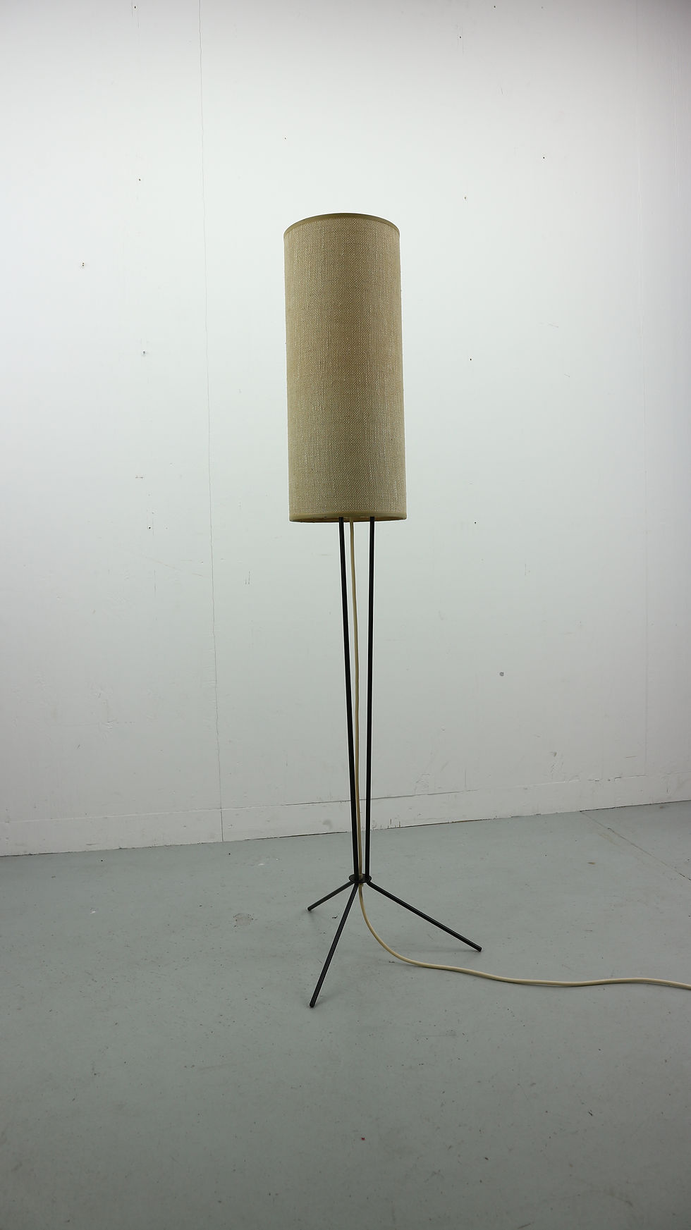 Thumbnail: Vintage Tripod Floor Lamp, 1950s