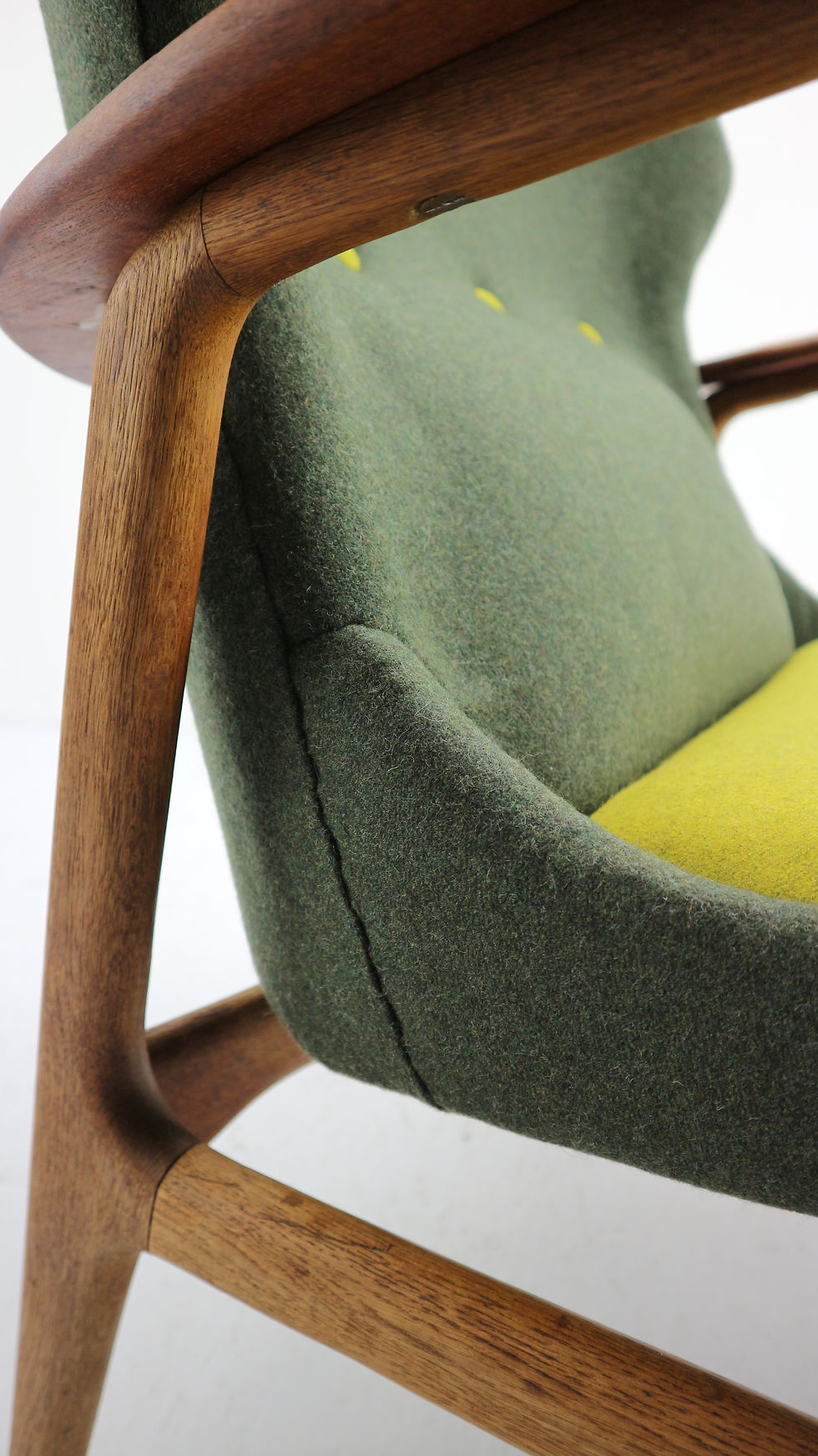 Thumbnail: Aksel Bender Madsen Wingback Chair for Bovenkamp, 1950s