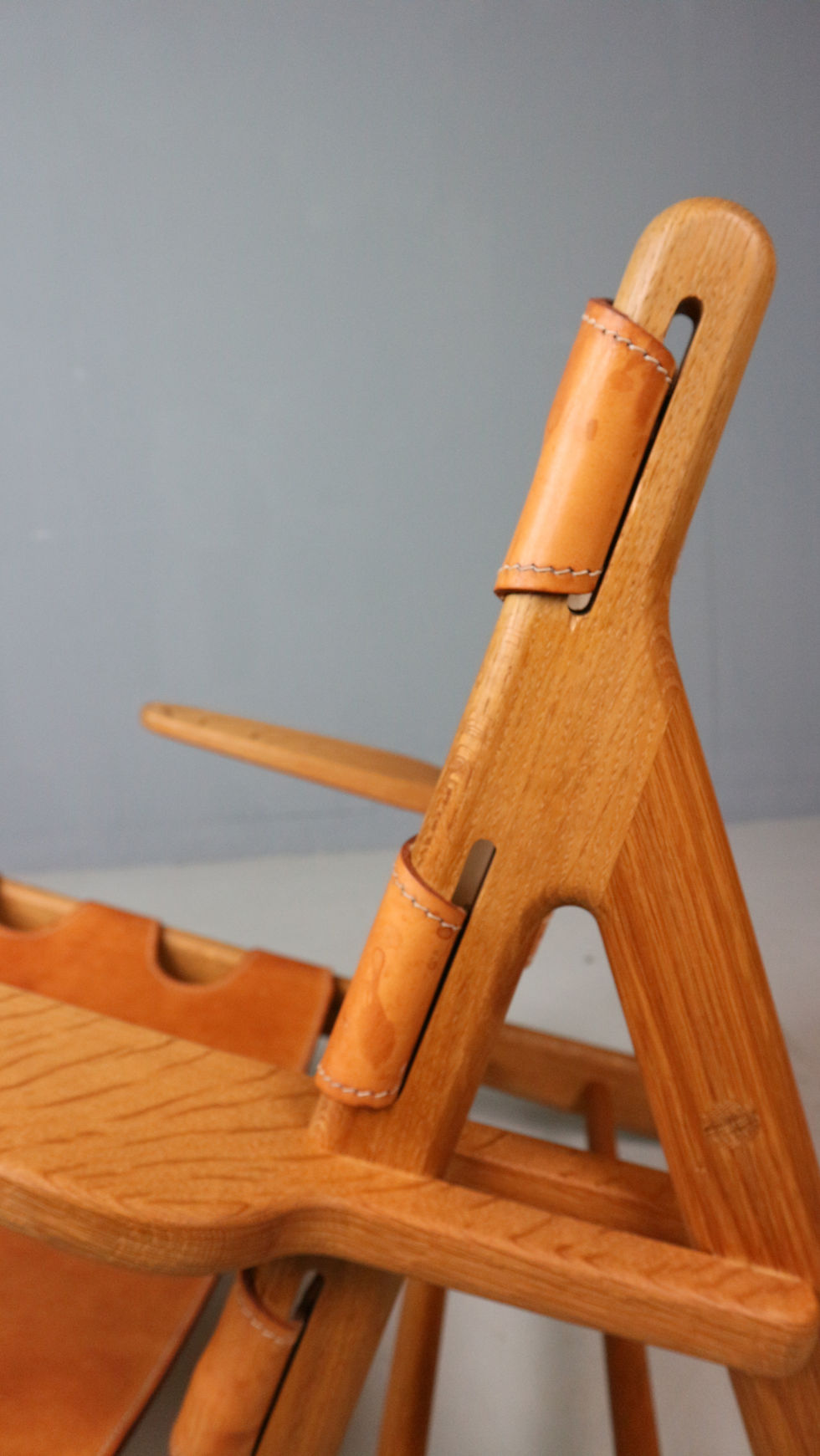 Thumbnail: 'The Hunting Chair' 2229 by Børge Mogensen, Fredericia Furniture 1970s