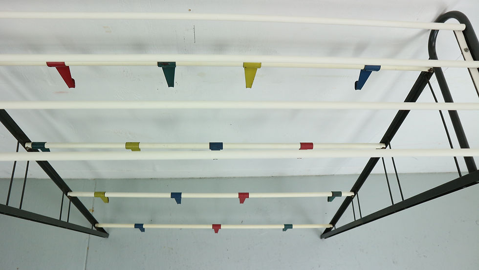 Thumbnail: Coen de Vries for Devo “Scale” Metal Coat Rack, the Netherlands, 1960s