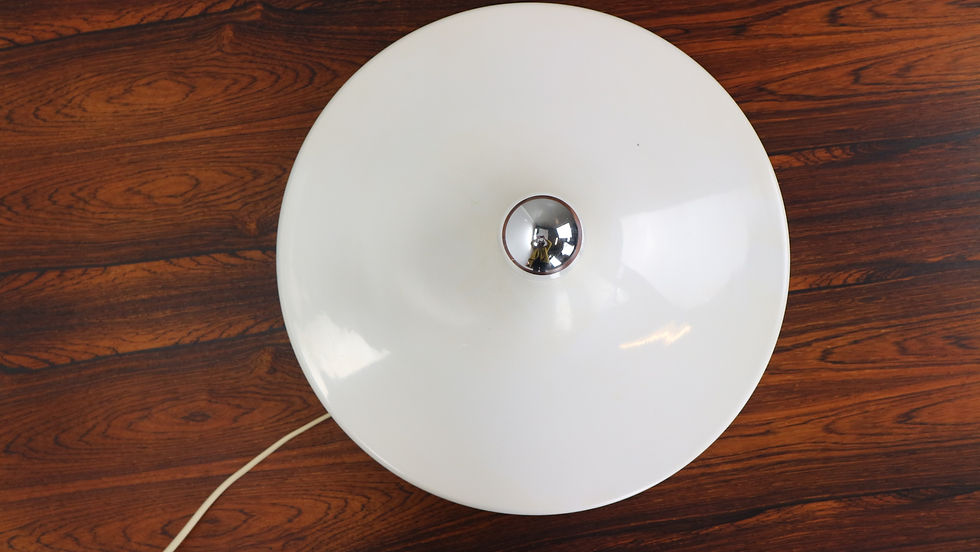 Thumbnail: Gianluigi Gorgoni Model Disco Wall or Ceiling White Lamp for Stilnovo, 1970