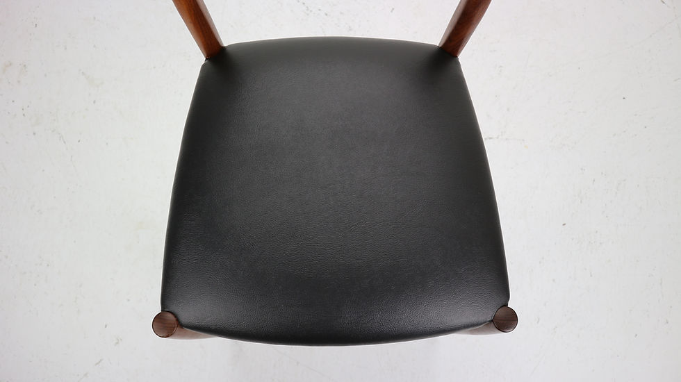 Thumbnail: Set of 6 Danish Modern Design Dining Room Chairs, 1960