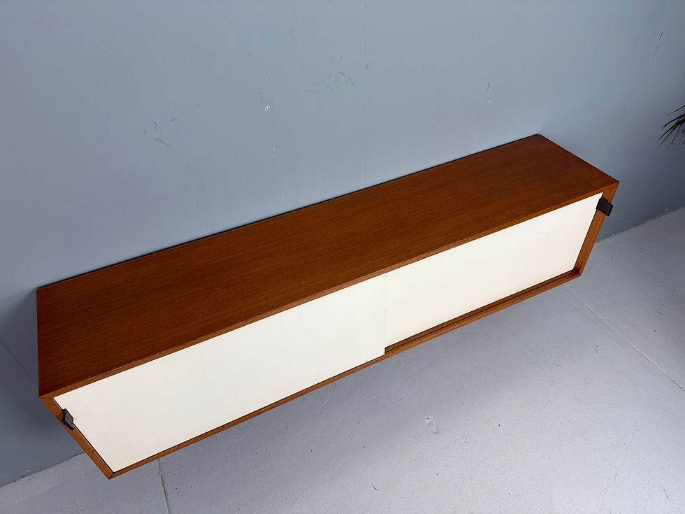 Thumbnail: Florence Knoll for Knoll walnut hanging cabinet, model 123 W-1, 1947