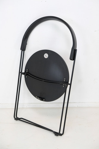 Set of Four 'Soley' Minimalist Folding Chairs by Vladimir Set of Four 'Soley' Minimalist Folding Chairs by Vladimir