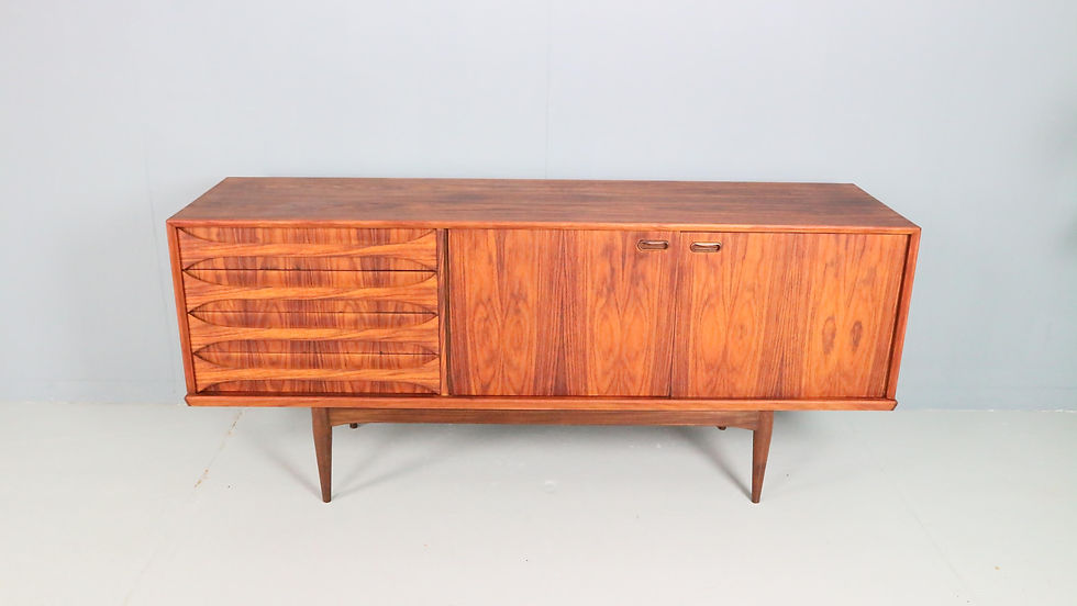 Thumbnail: Oswald Vermaercke "Astrid" Walnut Sideboard for V-Form 1960