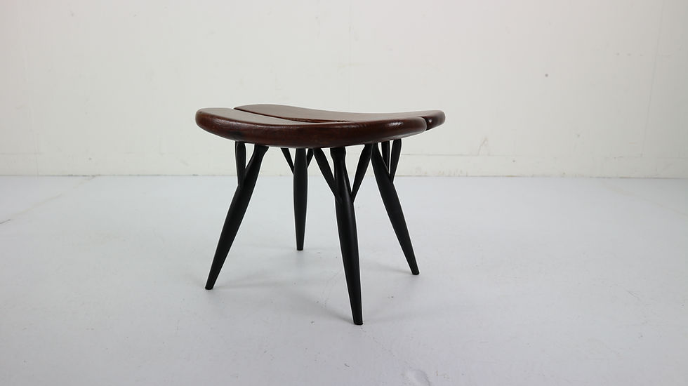 Thumbnail: Ilmari Tapiovaara Pirkka Stool for Laukaan Puu, 1950s, Finland