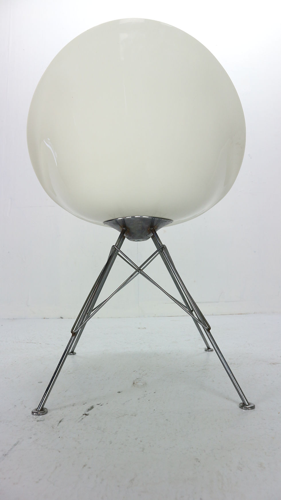 Thumbnail: Philippe Starck for Kartell White Lucite "Eros" Italian Chairs, Quantity 9