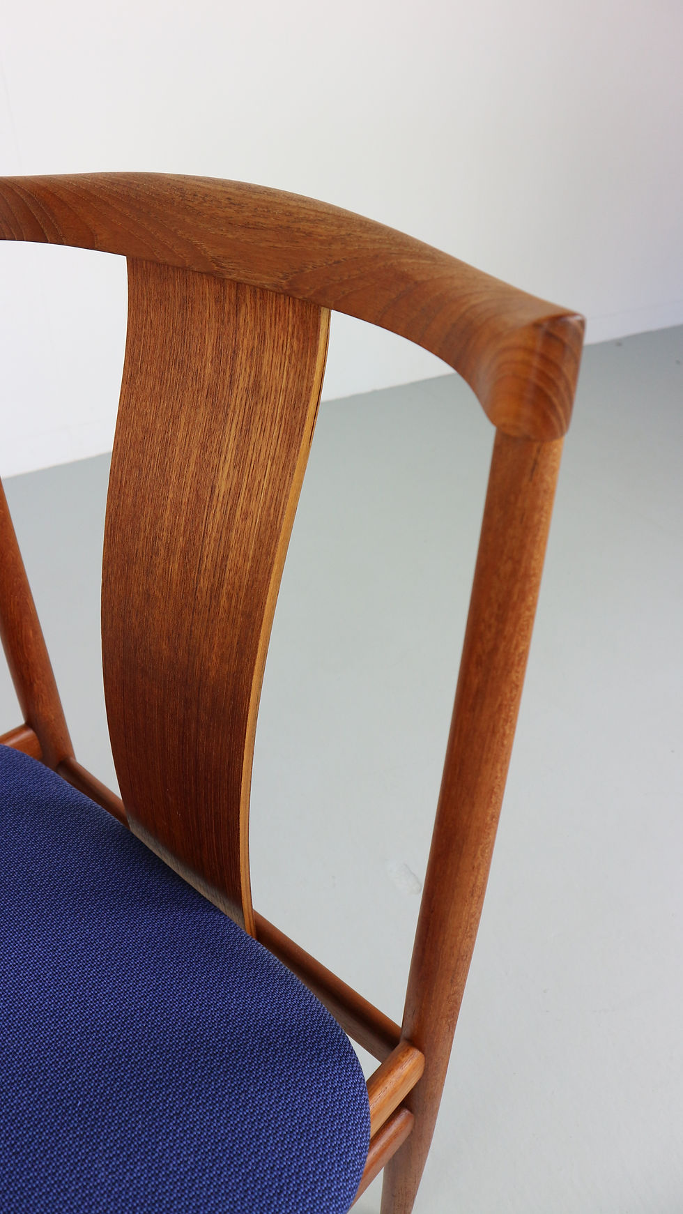 Thumbnail: Set of Six Scandinavian Teak Chairs 1968, Hening Sørensen