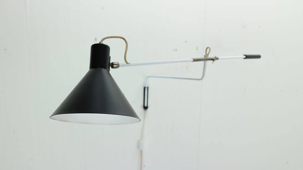 Thumbnail: Anvia Counter Balance Wall Lamp by J. J. M. Hoogervorst, 1957s