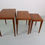 Thumbnail: Severin Hansen Nesting Tables Teak Wood Haslev Denmark, 1960
