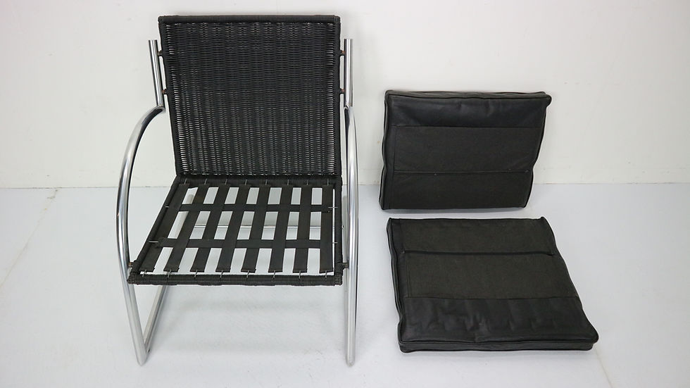 Thumbnail: Lounge Armchair by Gerard Van Den Berg for Rohe Noordwolde, 1980s