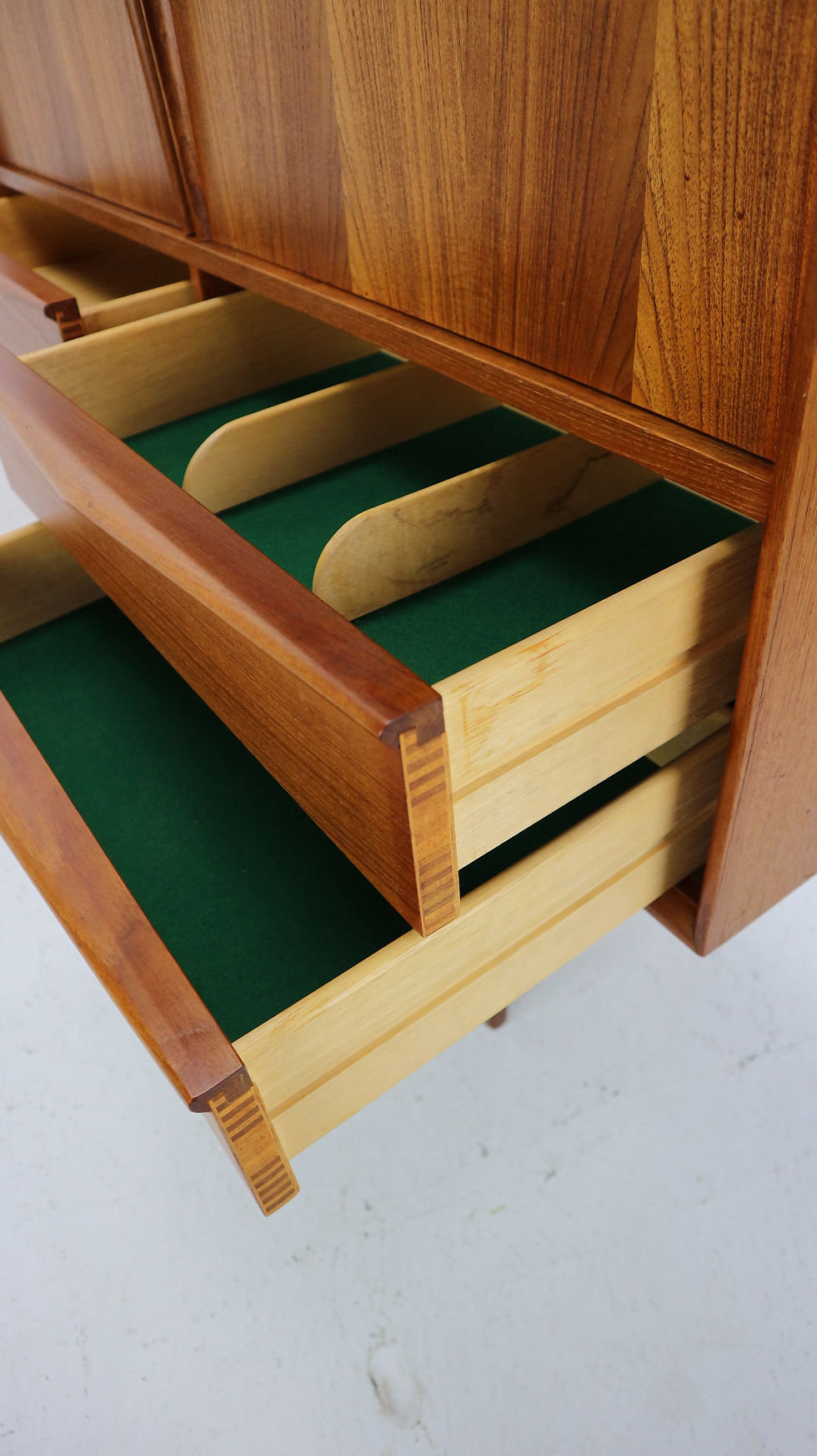 Thumbnail: Rare Highboard, Cupboard Teak Danish Design Vintage, 1960