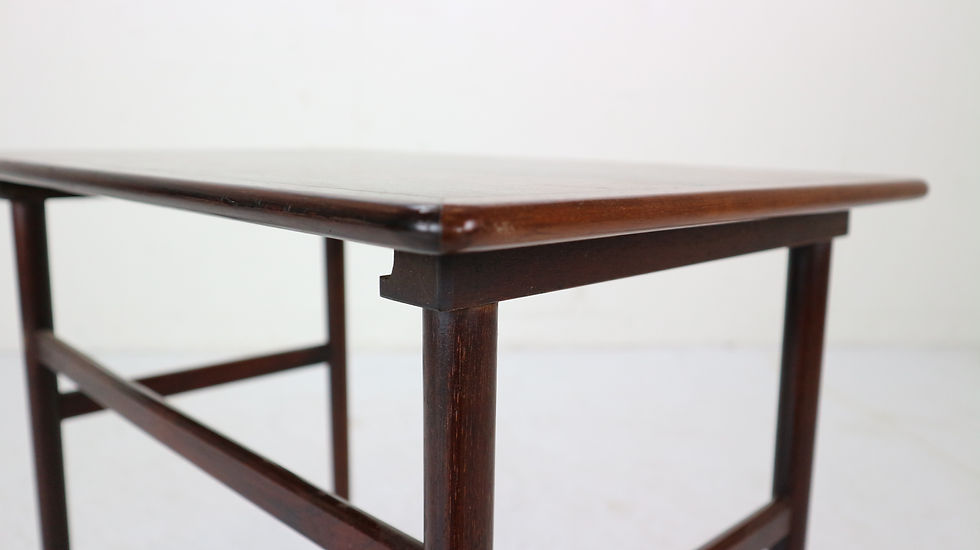 Thumbnail: Set of Three Danish Midcentury Rosewood Nesting Tables, 1960s