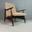 Thumbnail: Danish Teak Armchair Newly Upholstered, 1960s
