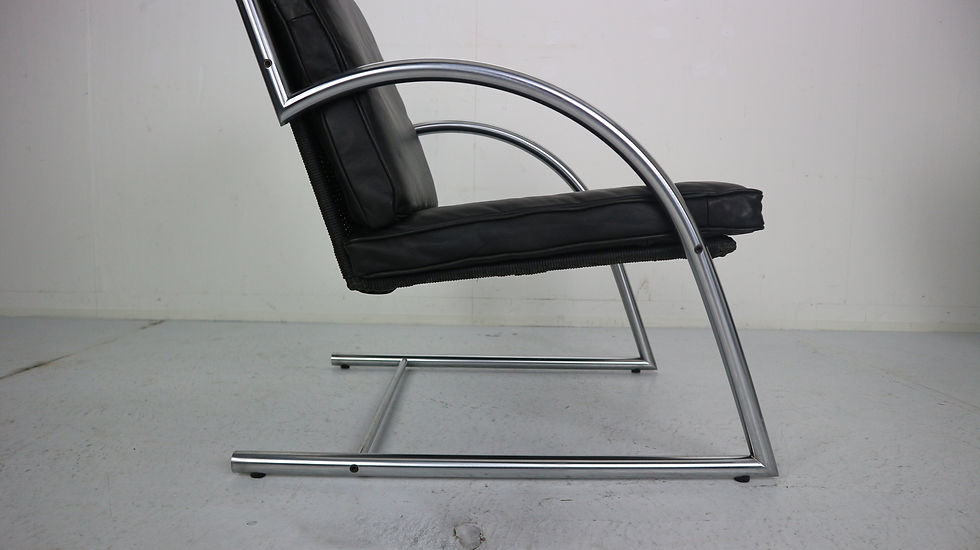 Thumbnail: Set of 2 Lounge Armchairs by Gerard Van Den Berg for Rohe Noordwolde, 1980s