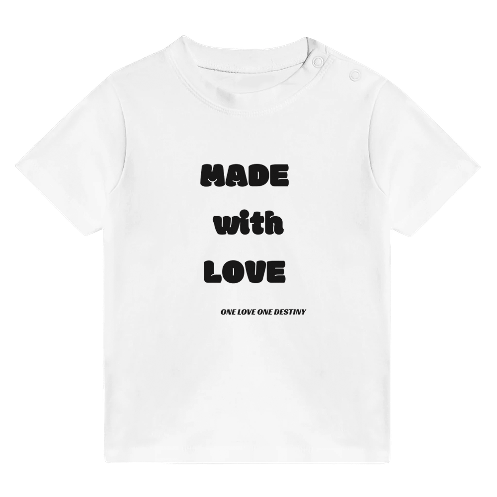 Made With Love Baby T-shirt
