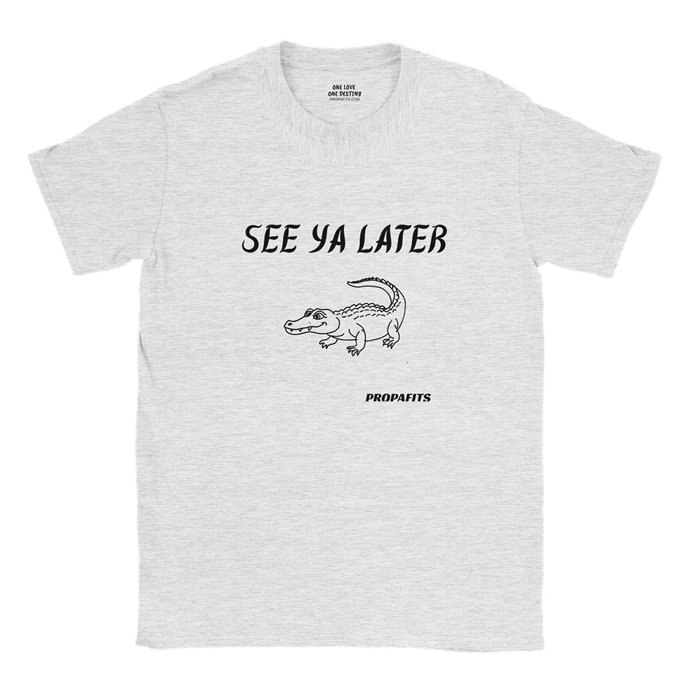 Thumbnail: See Ya Later Alligator Kids T-shirt