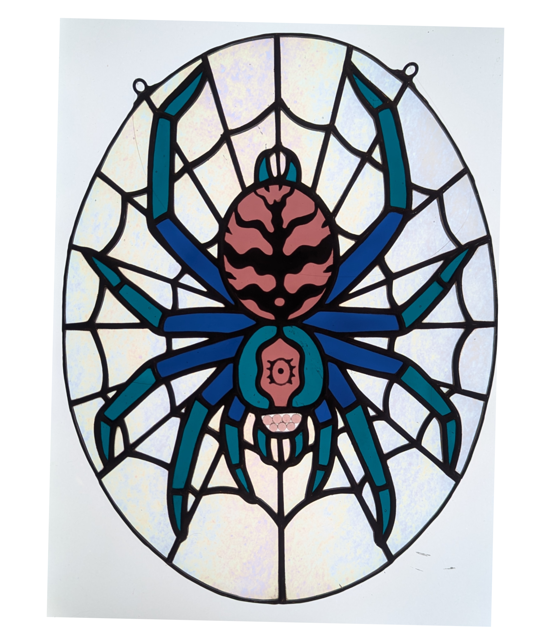 Tarantula Stained Glass Suncatcher