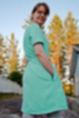 Aqua Tunic in Linen