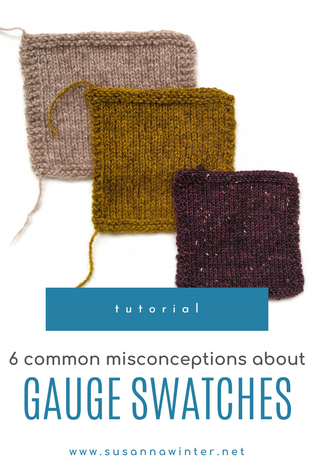 6 Common Misconceptions about Gauge Swatches