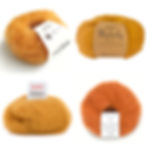 Yarn and colorway suggestions for Gilded Haze.