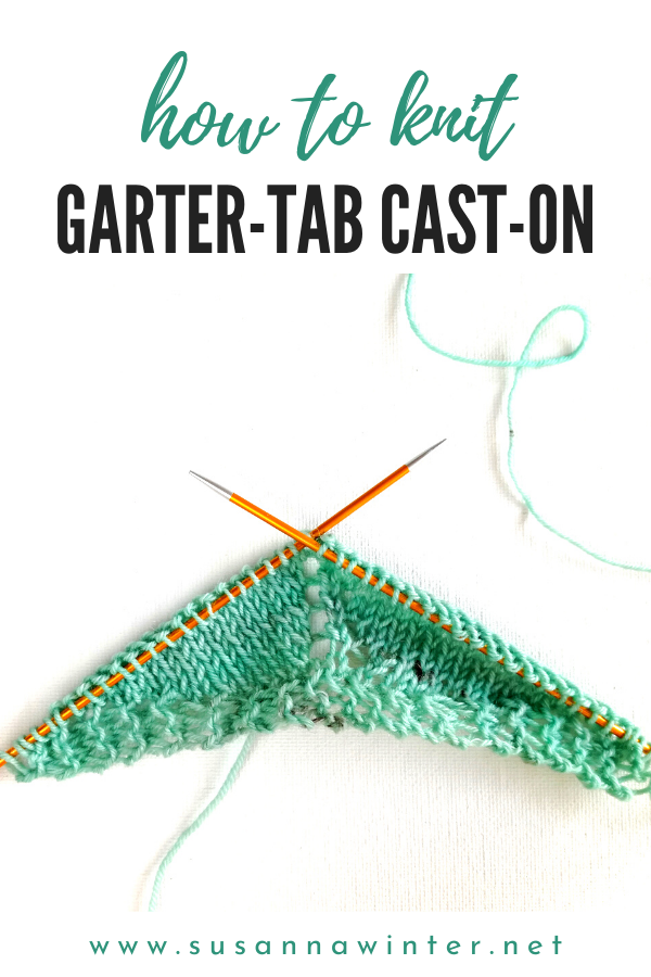 How to Knit Gartertab Caston [Tutorial]