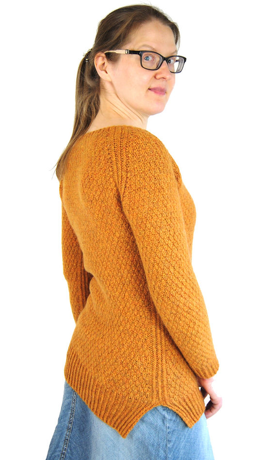 Fuzzy Logic :: sweater knitting pattern